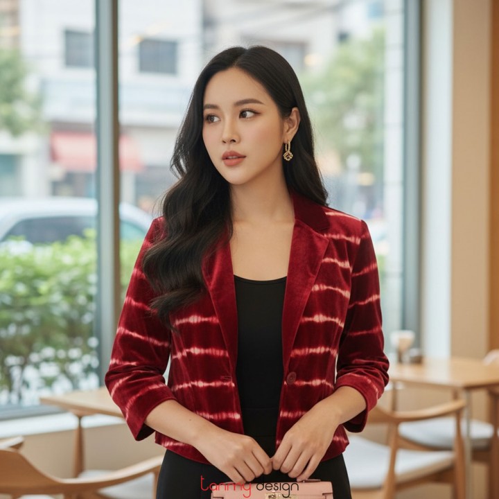 Waist-length coat - EDDA 54cm